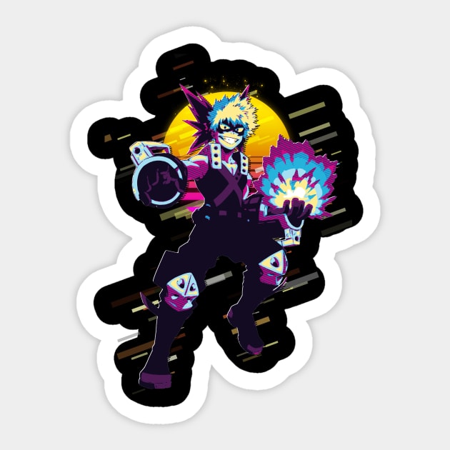 Katsuki Bakugo Sticker by ANIMEPEDIA